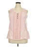 Faded Glory Pink Sleeveless Blouse Size 20 - photo 1