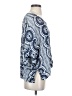 Roxy Blue 3/4 Sleeve Blouse Size S - photo 4