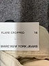 Marc New York Ivory Jeans Size 16 - photo 8