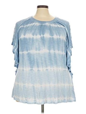 Lane Bryant Short Sleeve Blouse (view 1)