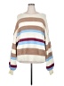 Flat White Stripes Ivory Pullover Sweater Size 2X - photo 1