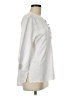 Chico's White 3/4 Sleeve Button-Down Shirt Size M - photo 4