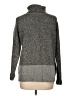 Metric Tweed Gray Turtleneck Sweater Size L - photo 2