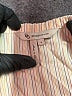 BCBGeneration Stripes Ivory Long Sleeve Blouse Size 8 - photo 7