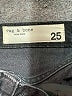 Rag & Bone Black Denim Shorts Size 25 waist - photo 3