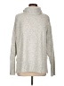 Vince Camuto Solid Silver Turtleneck Sweater Size L - photo 1