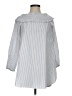 Tibi Stripes White Gray 3/4 Sleeve Blouse Size 2 - photo 1