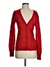 J.Crew Solid Red Cardigan Size S - photo 1