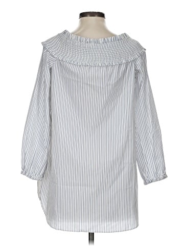Tibi 3/4 Sleeve Blouse (view 2)