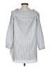 Tibi Stripes White Gray 3/4 Sleeve Blouse Size 2 - photo 2