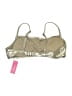 Xhilaration Metallic Silver Gold Swimsuit Top Size XL - photo 2