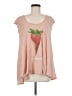Wildfox Pink Sleeveless T-Shirt Size Sm (1 or S) - photo 1