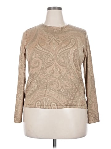 Lauren by Ralph Lauren Silk Pullover Sweater (view 1)