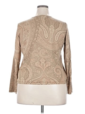 Lauren by Ralph Lauren Silk Pullover Sweater (view 2)