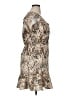 Boston Proper Animal Print Tan Cocktail Dress Size 14 - photo 4