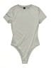 Shein Gray Bodysuit Size 4 - photo 1