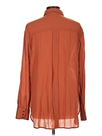 Free People Long Sleeve Button-Down Shirt (view 2)