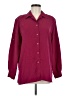 Impressions 100% Polyester Burgundy 3/4 Sleeve Blouse Size M - photo 1