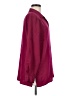 Impressions 100% Polyester Burgundy 3/4 Sleeve Blouse Size M - photo 4