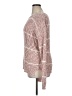 Hippie Rose Pink Pullover Sweater Size XL - photo 5