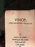 Vince. 100% Polyester Black Sleeveless Blouse Size 0 - photo 7