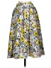 ModCloth Print Yellow Casual Skirt Size S - photo 2