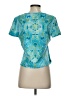 St. John by Marie Gray Teal Short Sleeve Top Size S - photo 2