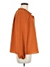 LC Lauren Conrad 100% Polyester Orange Long Sleeve Blouse Size M - photo 4