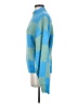 STINE GOYA Checkered-gingham Blue Pullover Sweater Size XS - photo 5