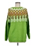 Unbranded 100% Polyester Argyle Green Pullover Sweater Size M - photo 1