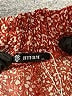 BTFBM 100% Polyester Floral Red Shorts Size 2X - photo 3