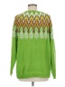 Unbranded 100% Polyester Argyle Green Pullover Sweater Size M - photo 2