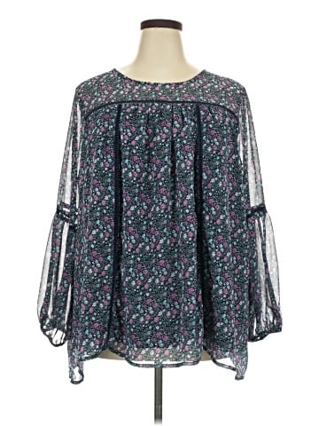 Suzanne Betro 3/4 Sleeve Blouse (view 1)