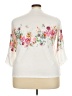 Unbranded White 3/4 Sleeve Blouse Size 4X - photo 2