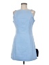 Lulus Solid Blue Casual Dress Size M - photo 1