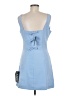 Lulus Solid Blue Casual Dress Size M - photo 2