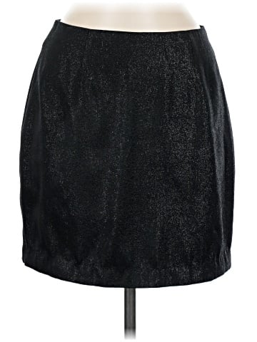 Hugo Buscati Collection Faux Leather Skirt (view 1)