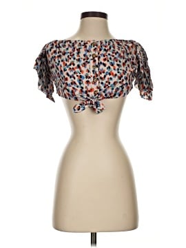Olivaceous Short Sleeve Blouse (view 1)