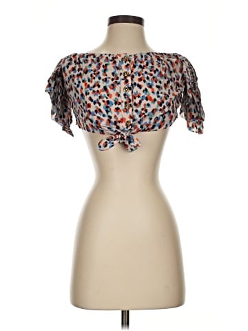 Olivaceous Short Sleeve Blouse (view 1)