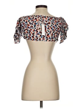 Olivaceous Short Sleeve Blouse (view 2)