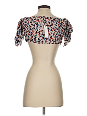 Olivaceous Short Sleeve Blouse (view 2)