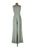 Calvin Klein Solid Green Jumpsuit Size 8 - photo 2