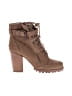 Just Fab Brown Ankle Boots Size 7 1/2 - photo 1