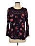 Daniel Rainn Purple Long Sleeve Blouse Size L - photo 1