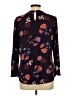 Daniel Rainn Purple Long Sleeve Blouse Size L - photo 2