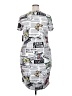 No Boundaries Graphic Gray Casual Dress Size XXL - photo 2