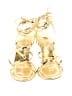 Aldo Solid Gold Sandals Size 8 1/2 - photo 2