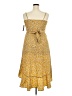 No Boundaries 100% Polyester Paisley Yellow Cocktail Dress Size XXL - photo 2
