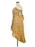 No Boundaries 100% Polyester Paisley Yellow Cocktail Dress Size XXL - photo 5