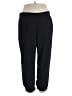 POPSUGAR 100% Polyester Solid Black Casual Pants Size XXL - photo 1